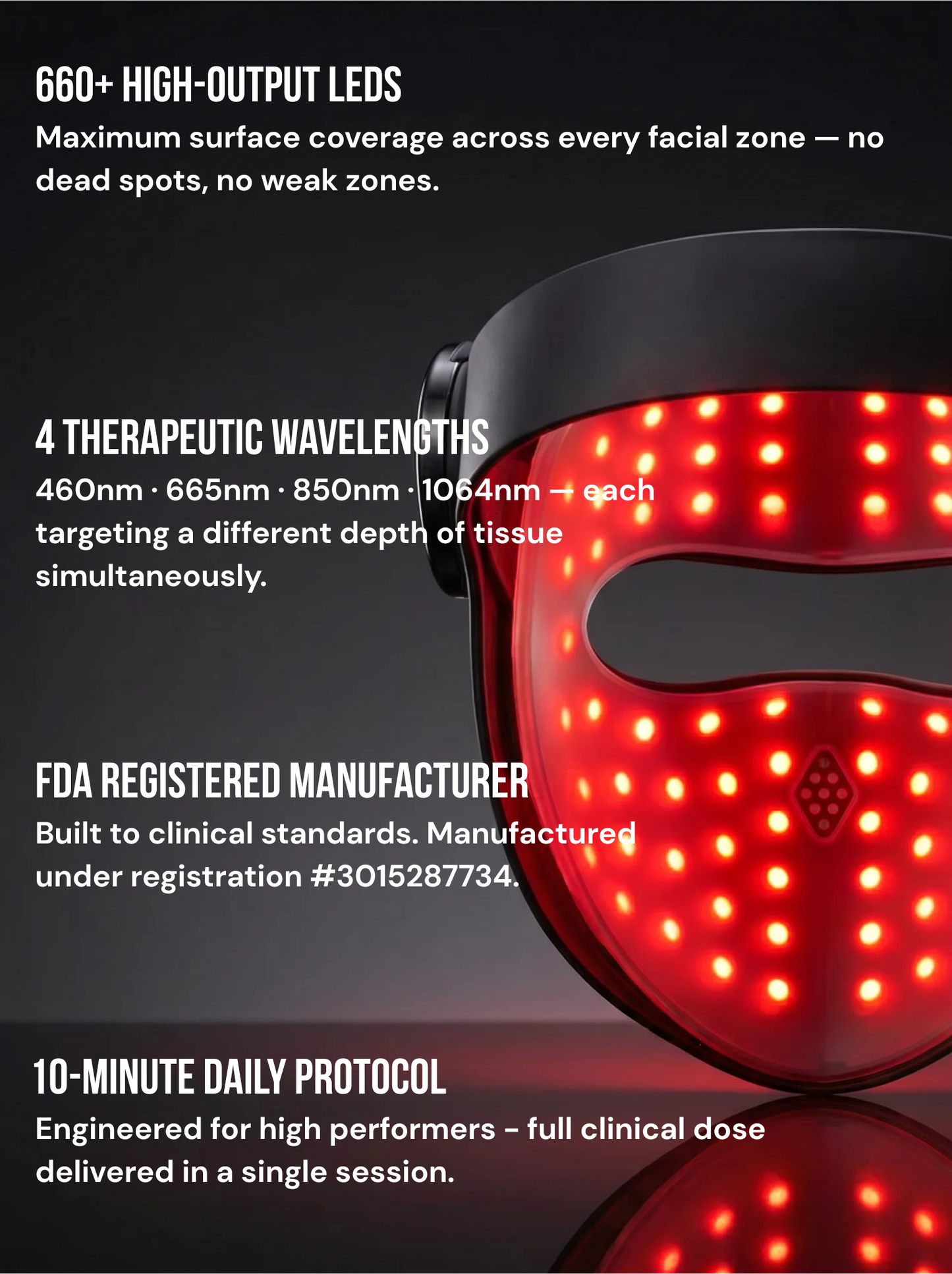 Revogen RX1 — Clinical LED Light Therapy Mask